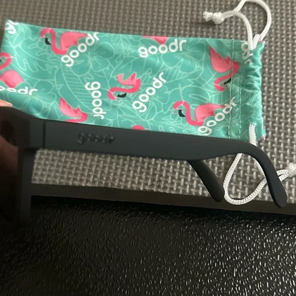 Goodr Black Polarized  Sunglasses - A Unicorn’s Calamity - Picture 8 of 8